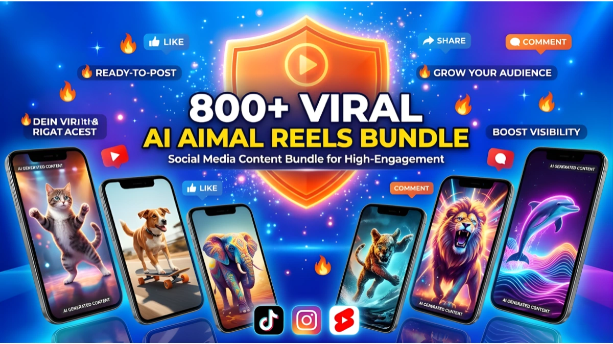 800+ Viral AI Animal