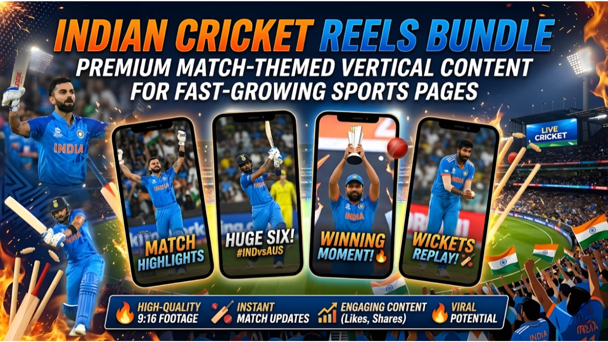 Indian Cricket Reels Bundle